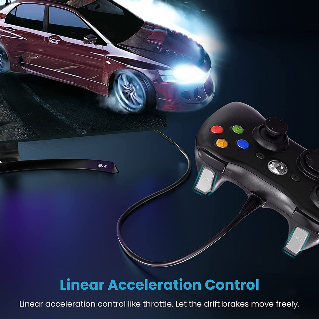 Xbox 360 Wired Controller Compatible with Xbox 360 & PC