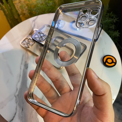 iPhone 12 Pro Max Luxurious 2.0 Version Transparent Plating iPhone Case
