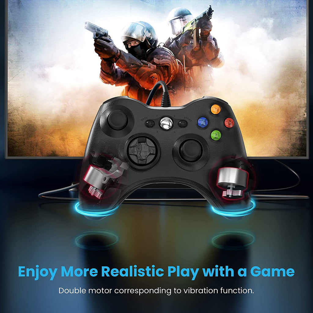 Xbox 360 Wired Controller Compatible with Xbox 360 & PC