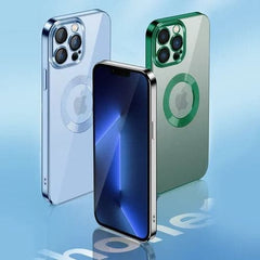 iPhone 12 Pro Max Luxurious 2.0 Version Transparent Plating iPhone Case