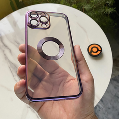 iPhone 12 Pro Max Luxurious 2.0 Version Transparent Plating iPhone Case