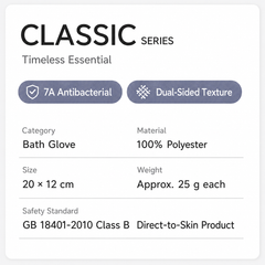 PureScrub Exfoliating Bath Glove