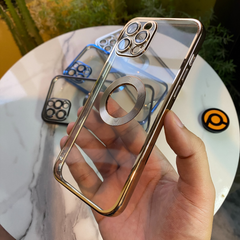 iPhone 12 Pro Max Luxurious 2.0 Version Transparent Plating iPhone Case