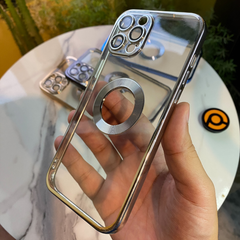 iPhone 12 Pro Max Luxurious 2.0 Version Transparent Plating iPhone Case