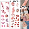 🩸 Realistic Fake Wound Temporary Tattoo Stickers