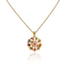 Elegant Naurattan Pendant Set