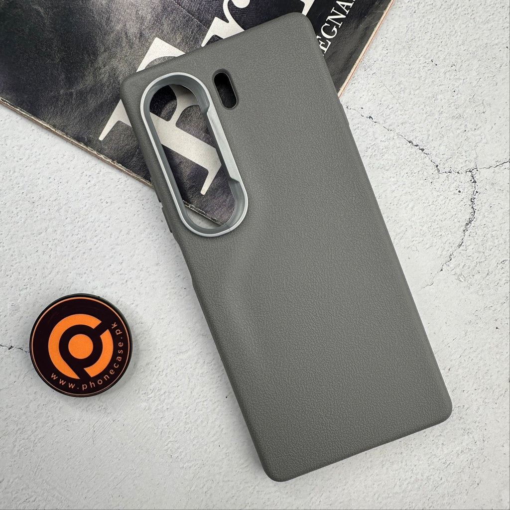 Tecno Camon 40 Pro - Soft Leather Texture Slim TPU Case
