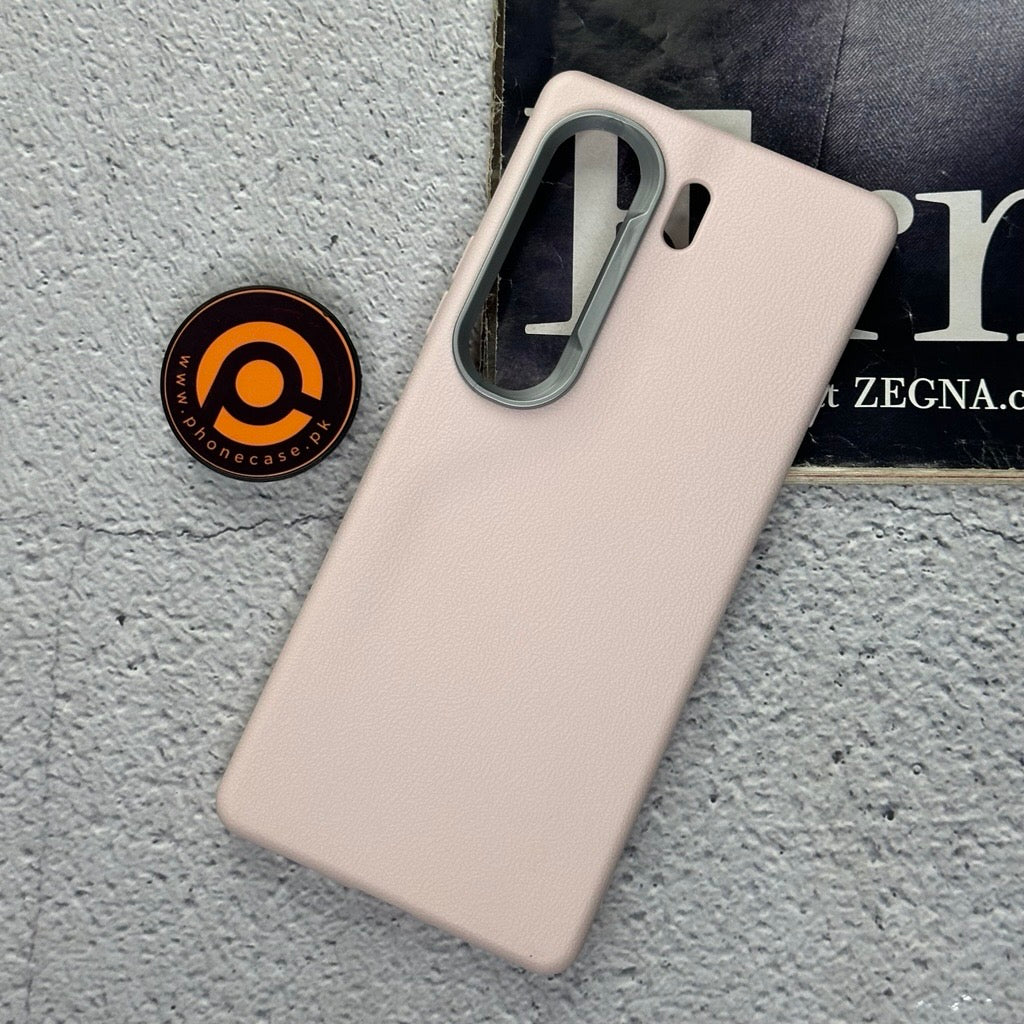 Tecno Camon 40 Pro - Soft Leather Texture Slim TPU Case