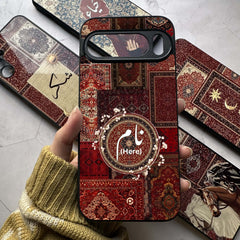 Persian Calligraphy Art Custom Name - Premium Metal Phone Case All Models - Advance Payment Only