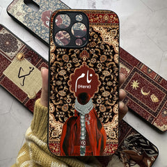 Persian Calligraphy Art Custom Name - Premium Metal Phone Case All Models - Advance Payment Only