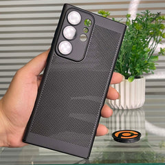 Samsung Galaxy S23 Ultra Cooling Case with Built-in Camera lens Glass