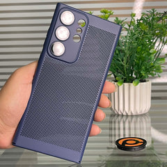 Samsung Galaxy S23 Ultra Cooling Case with Built-in Camera lens Glass