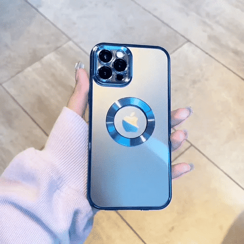 iPhone 12 Pro Max Luxurious 2.0 Version Transparent Plating iPhone Case