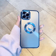 iPhone 12 Pro Max Luxurious 2.0 Version Transparent Plating iPhone Case