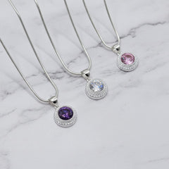 Italian Silver Chain with Pendant – 925 Sterling Silver
