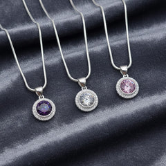 Italian Silver Chain with Pendant – 925 Sterling Silver